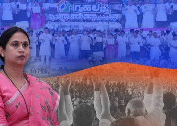 ‘ಗೃಹ ಲಕ್ಷ್ಮಿ’ಯೋಜನೆಗೆ ಚಾಲನೆ; ಪ್ರಚಾರ ಫಲಕಗಳಲ್ಲಿನ ಜಾಹೀರಾತೂ ಸೇರಿ 19.4 ಕೋಟಿ ರು. ವೆಚ್ಚ