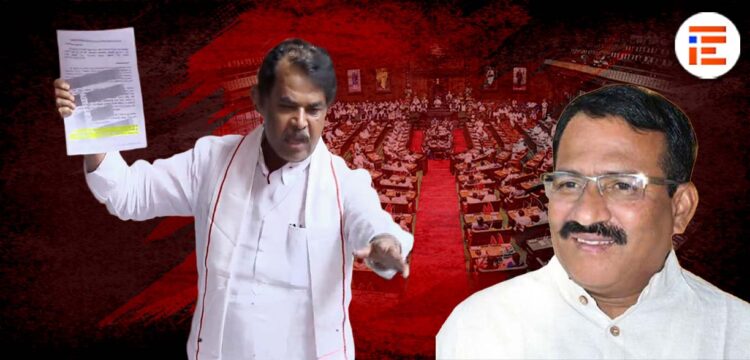 ಲೋಕಾ ಹೆಸರಿನಲ್ಲಿ ಸುಲಿಗೆ; ವಿಧಾನಸಭೆ ಅಧಿವೇಶನದಲ್ಲಿ ದಿ ಫೈಲ್ ದಾಖಲೆ ಪ್ರದರ್ಶಿಸಿದ ಪ್ರತಿಪಕ್ಷ ನಾಯಕ ಅಶೋಕ್