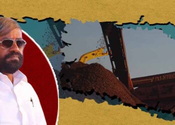 ಅನುಮತಿಯಿಲ್ಲದೇ 2.48 ಲಕ್ಷ ಮೆ. ಟನ್ ಕಬ್ಬಿಣ ಅದಿರು ಸಾಗಣೆ; ಆಂಧ್ರ ಮೂಲದ ಅದಿರು ಕಂಪನಿ ವಿರುದ್ಧ ಆರೋಪ